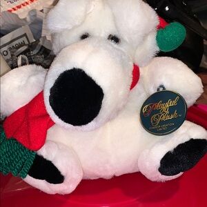 Chrishna Playful polar Bear Vintage 1988